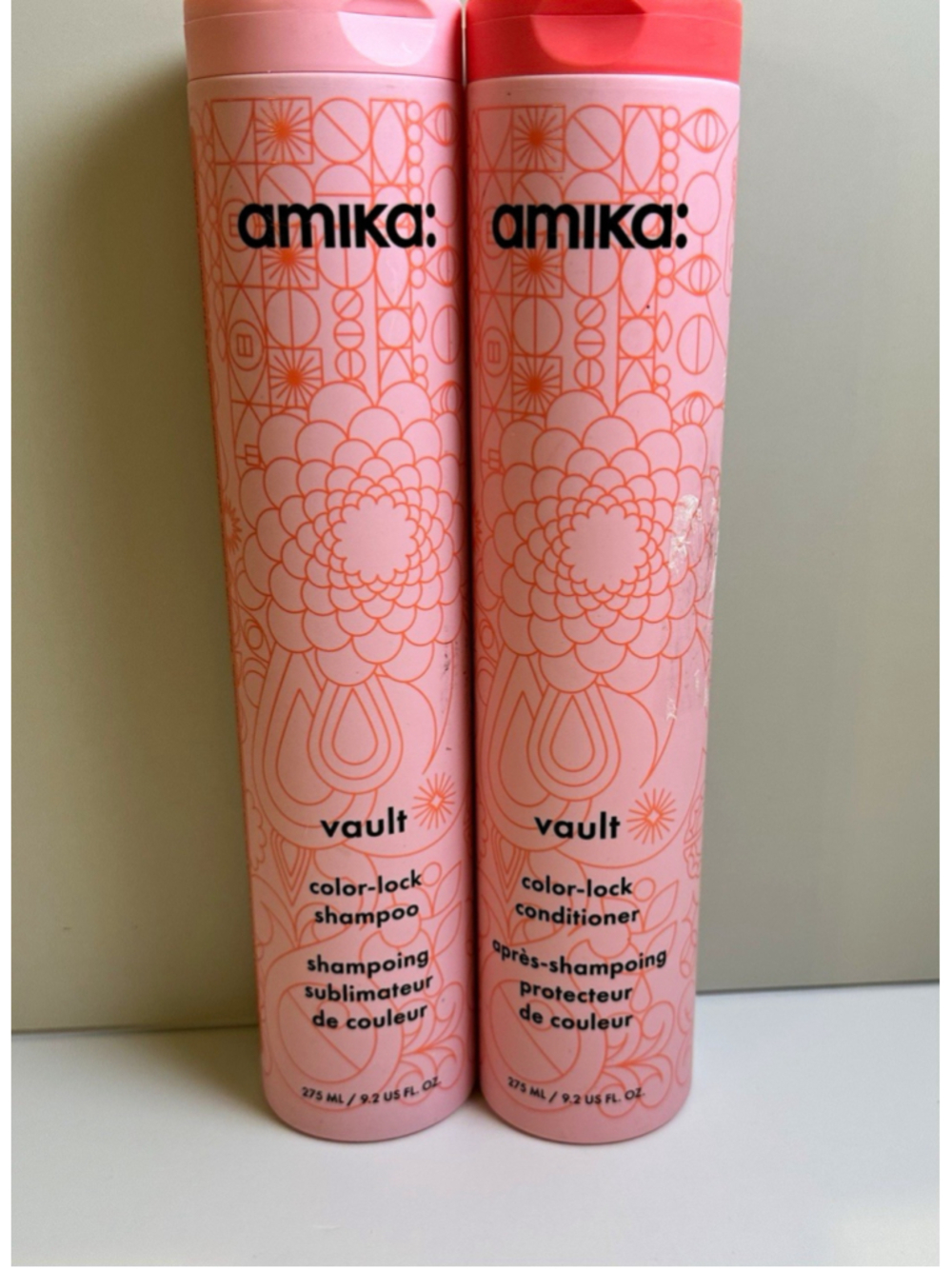 amika: Vault Color-Lock Shampoo & Conditioner Set Color Protection 9.2 fl oz